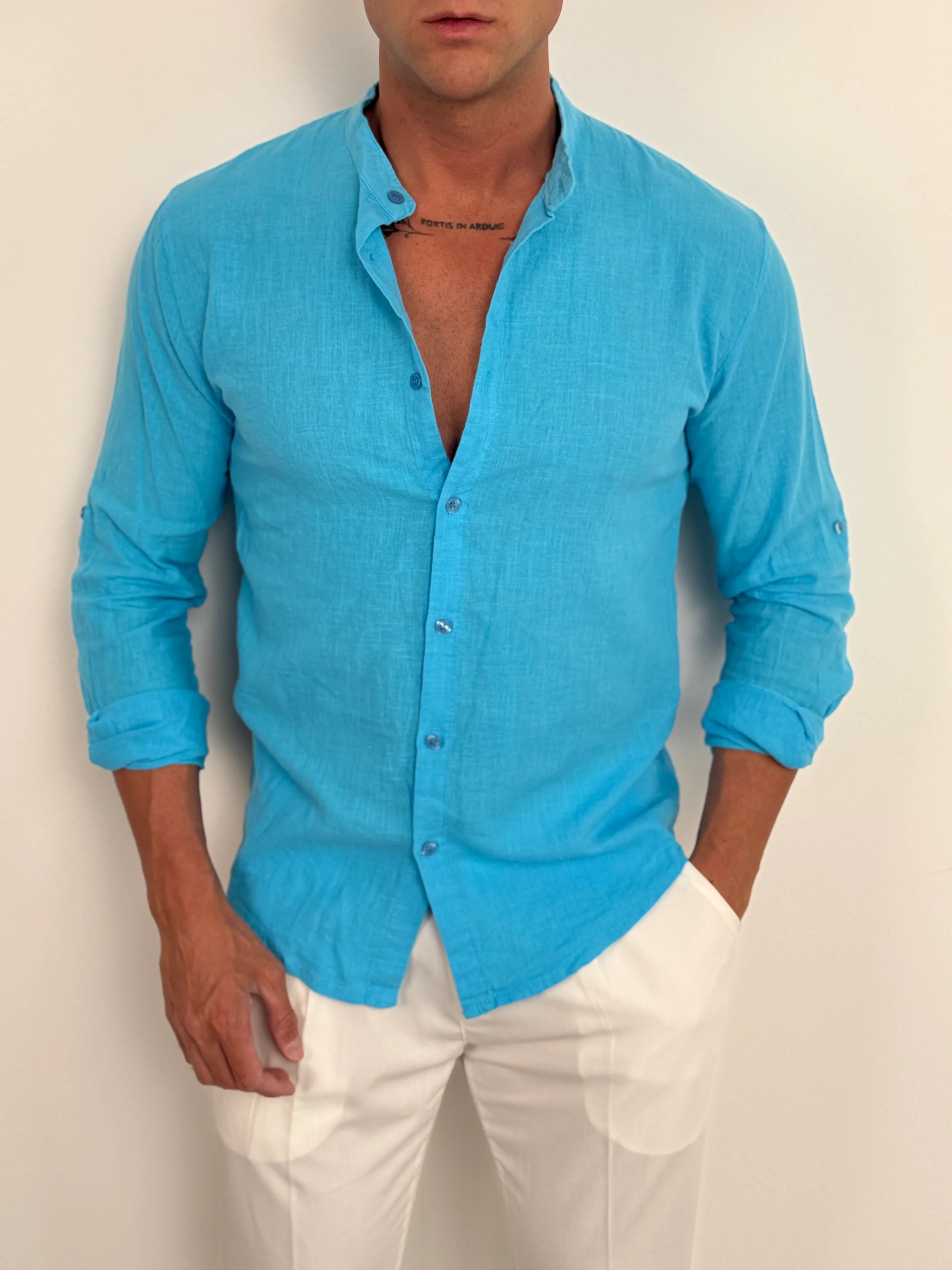 CAMICIA LINO COREANA - Image 21