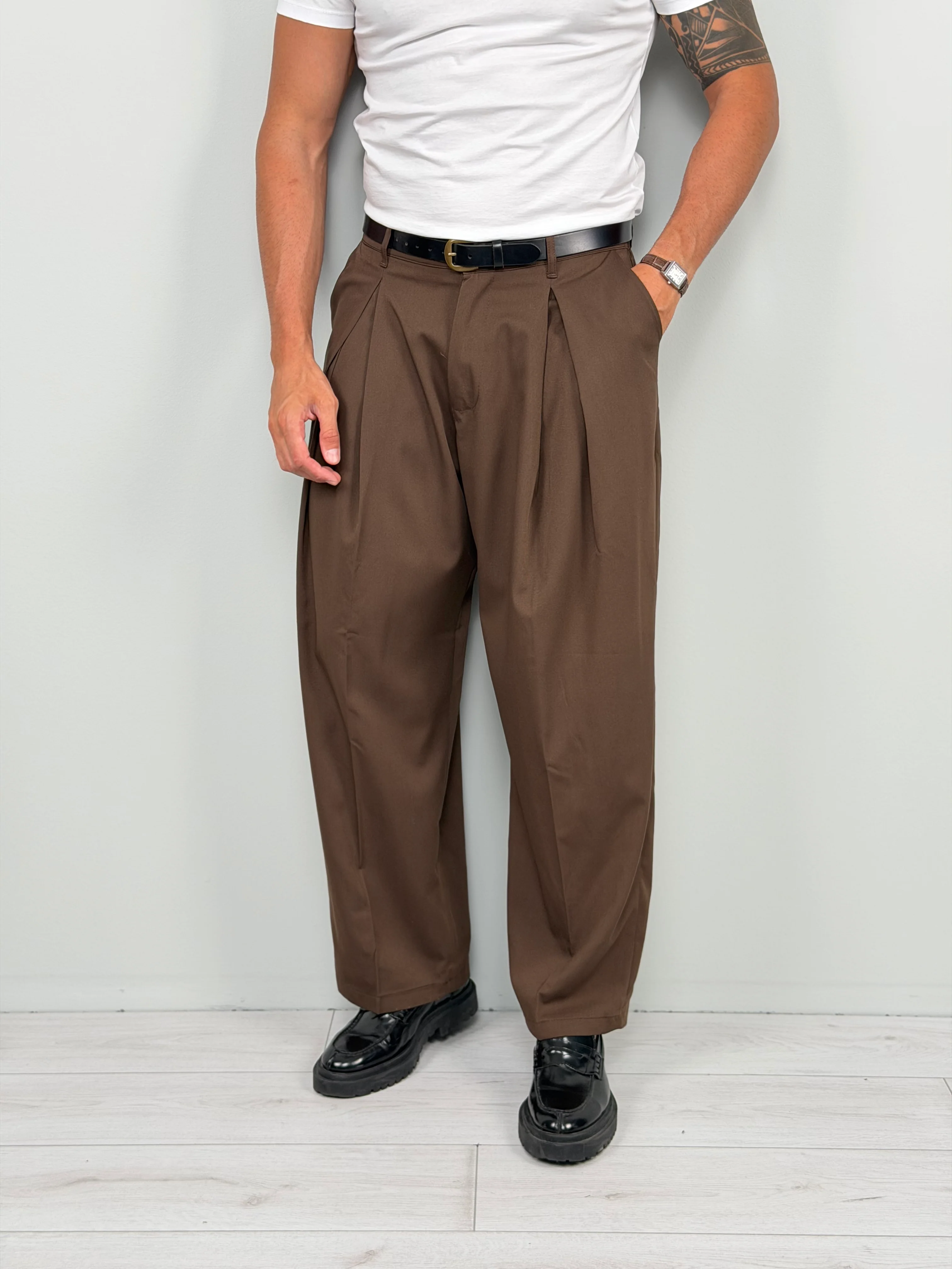 PANTALONE BELGRAVIA FONDO AMPIO
