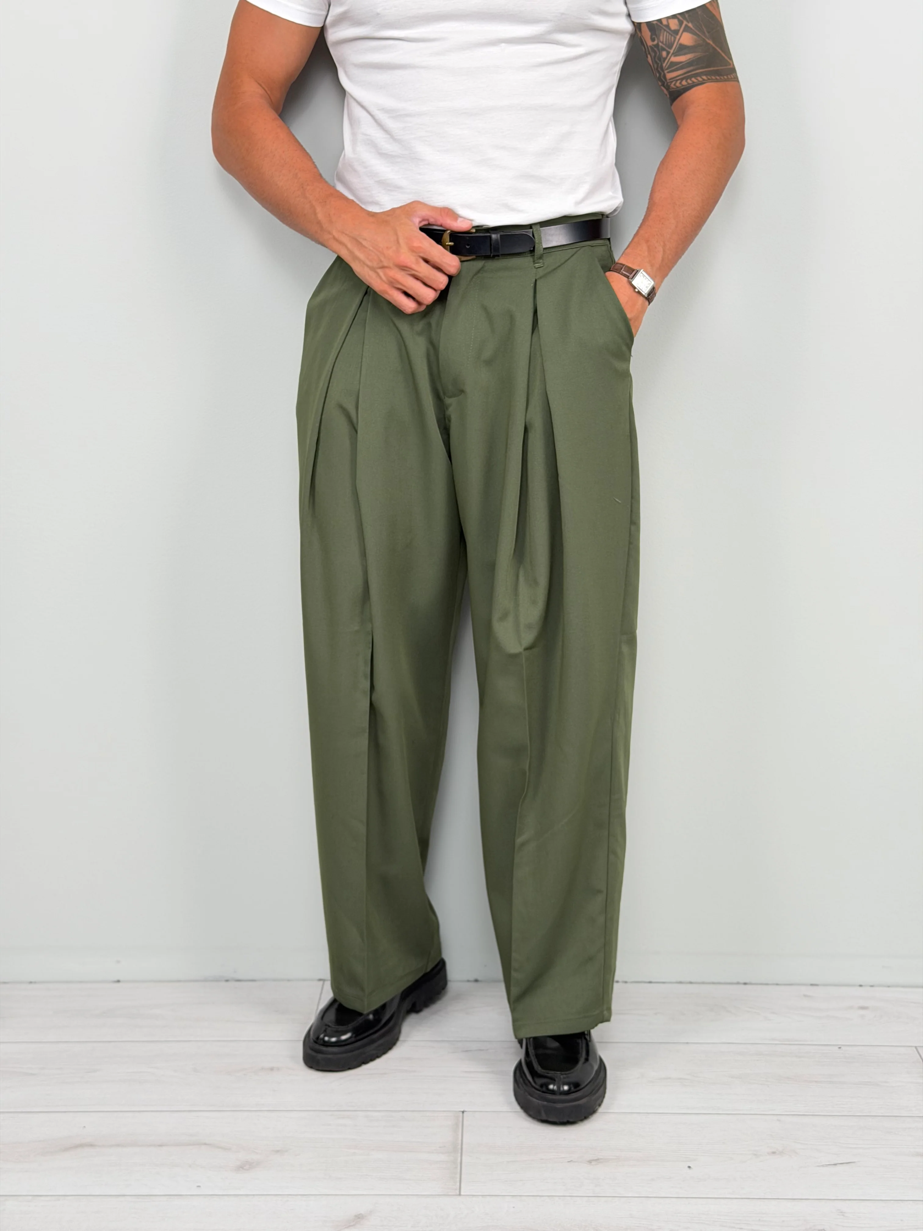 PANTALONE BELGRAVIA FONDO AMPIO - Image 2