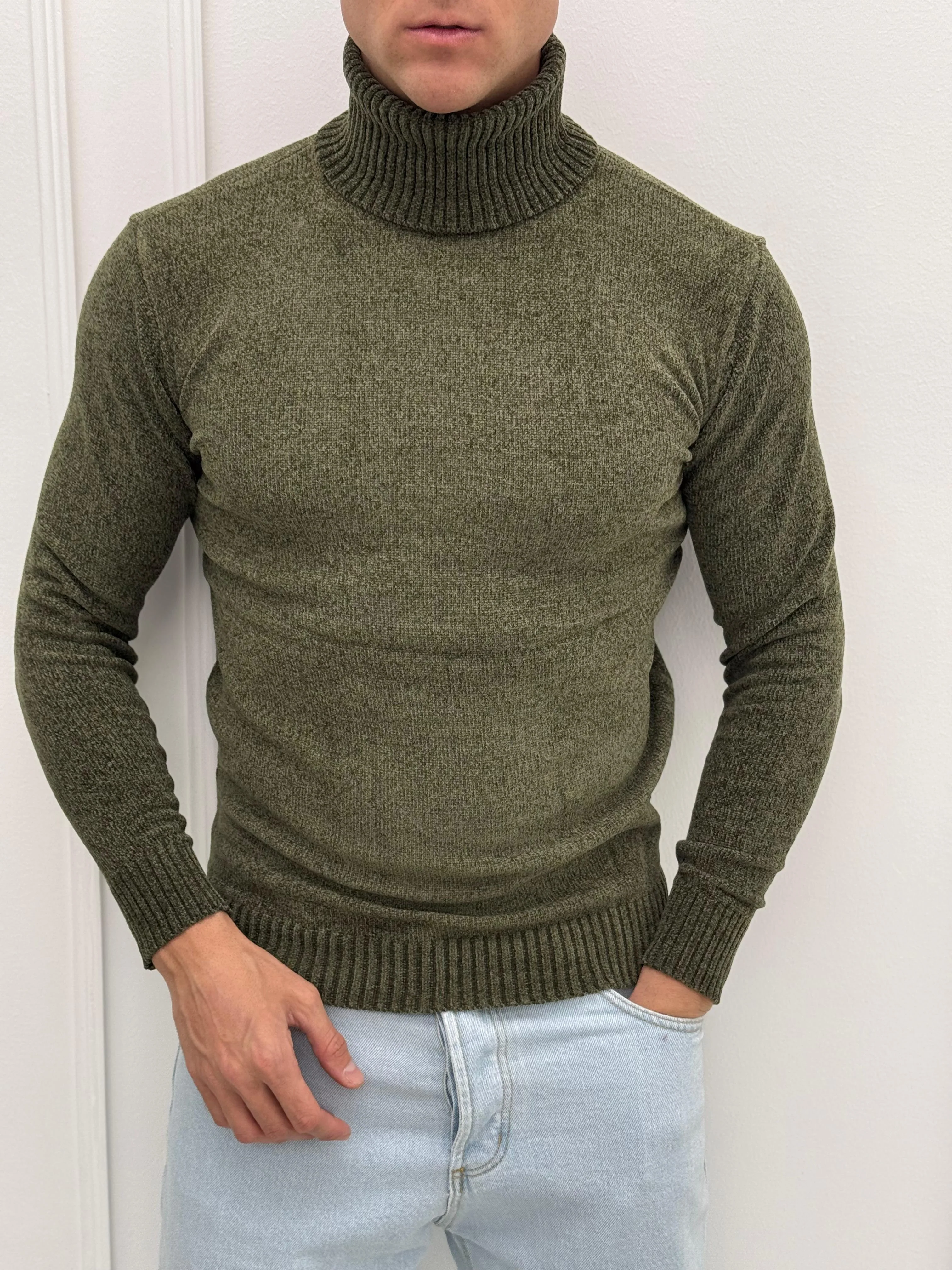 MAGLIONE DOLCEVITA CINIGLIA - Tg.XL - Image 9