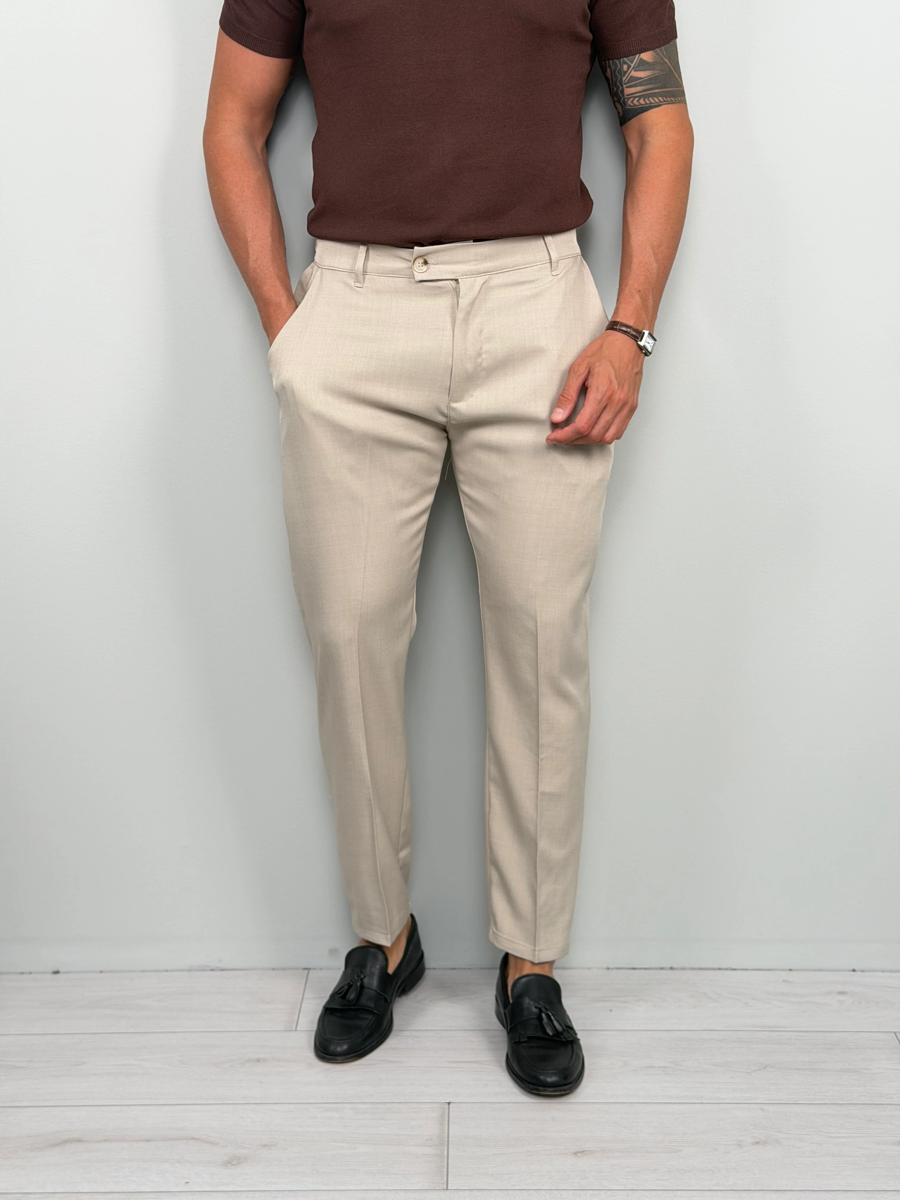 PANTALONE MOD CAPRI FIAMMATO - Image 2