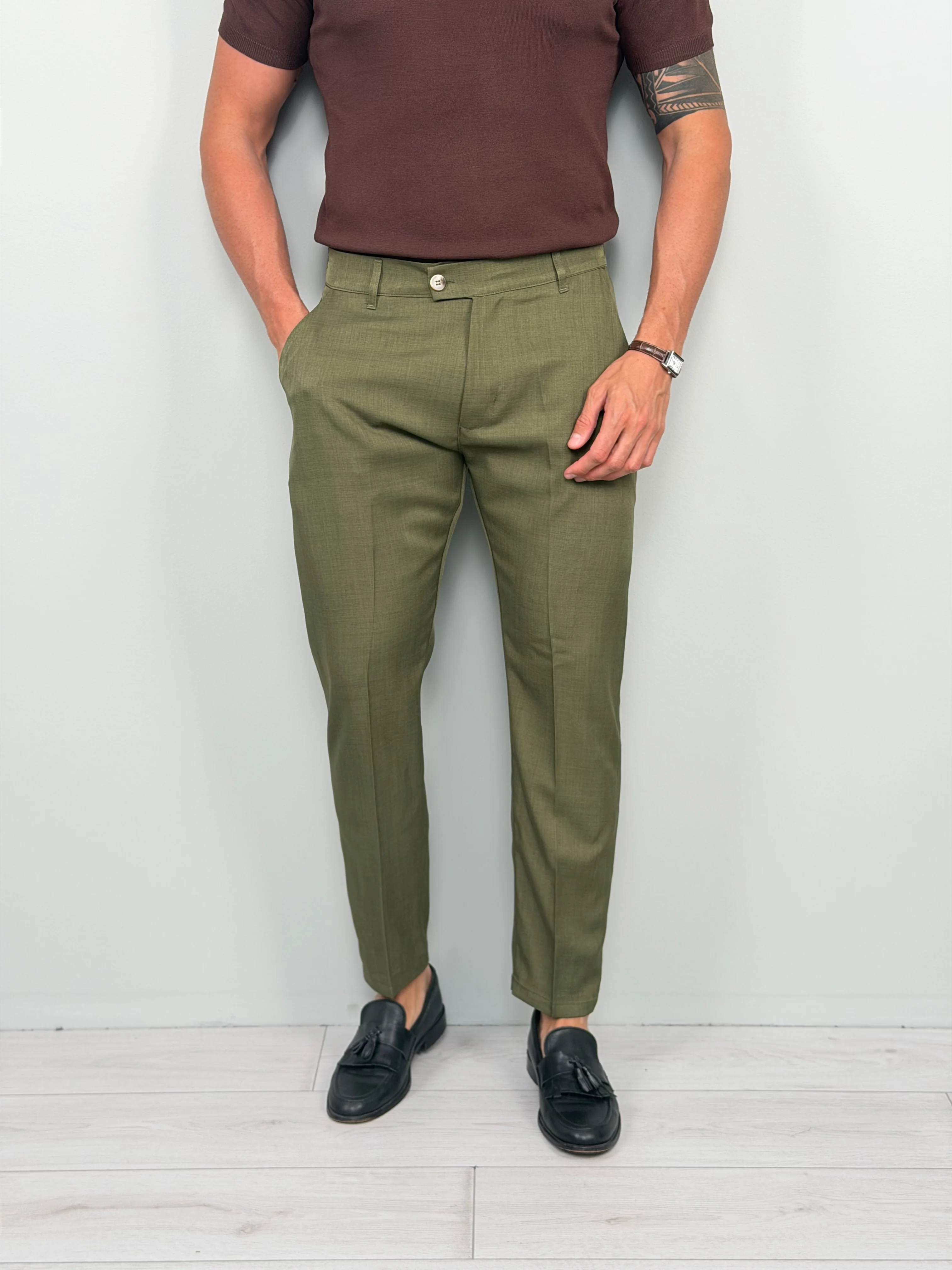 PANTALONE MOD CAPRI FIAMMATO - Image 3