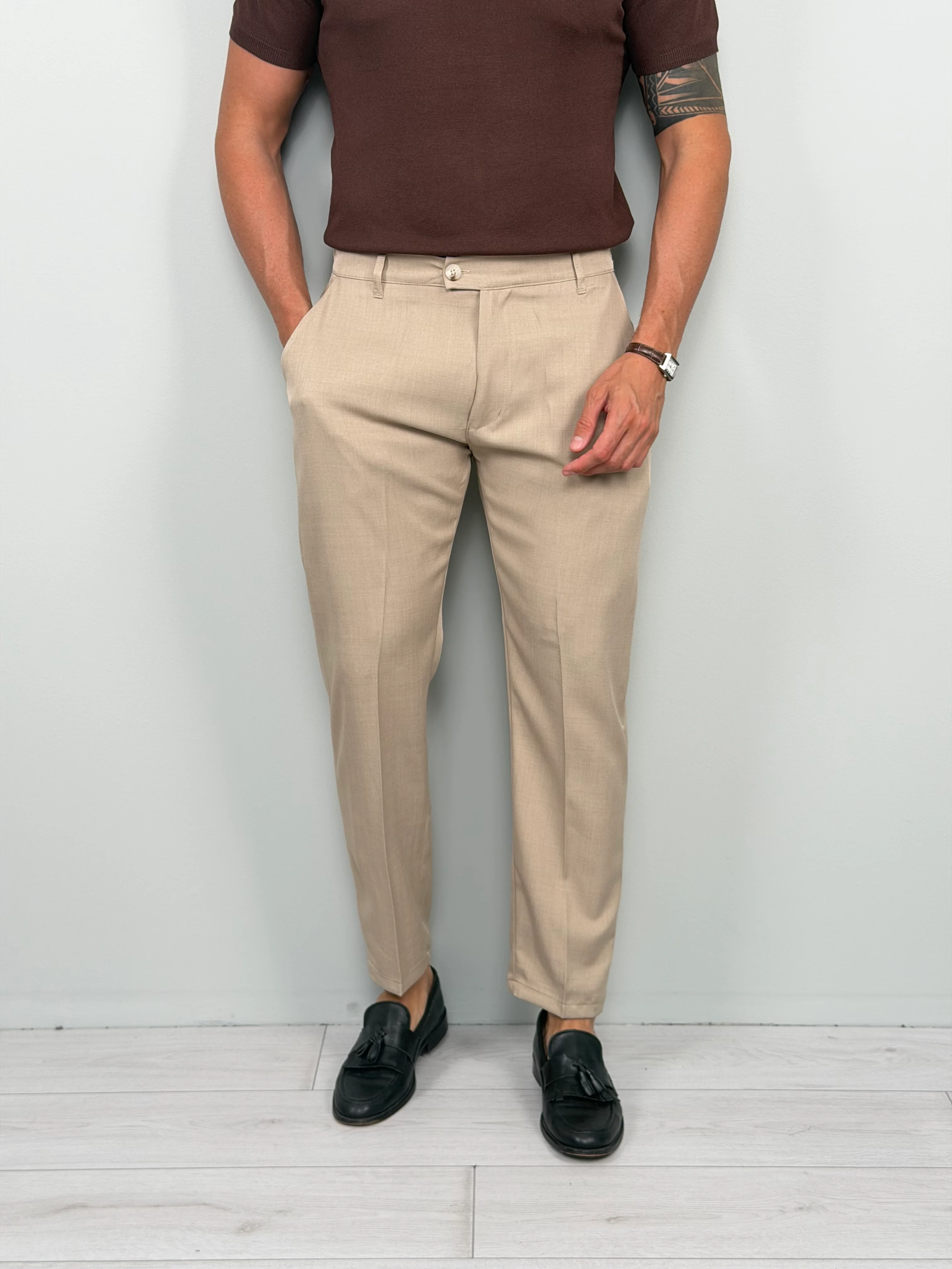 PANTALONE MOD CAPRI FIAMMATO - Image 4