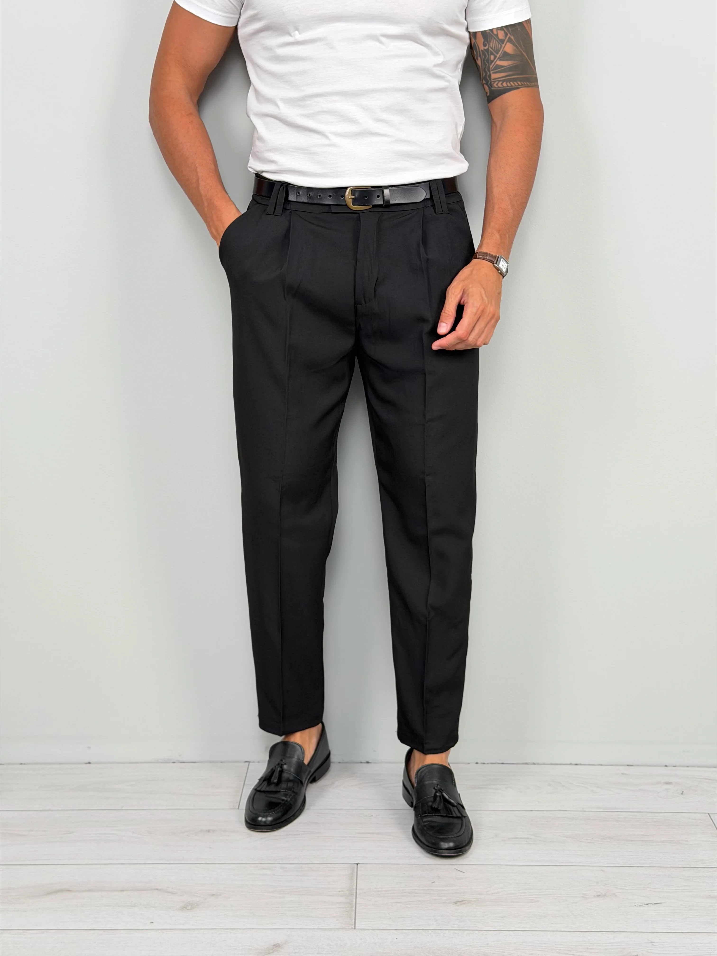 PANTALONE NORI MOD CAPRI - TASCA POSTERIORE - Image 5