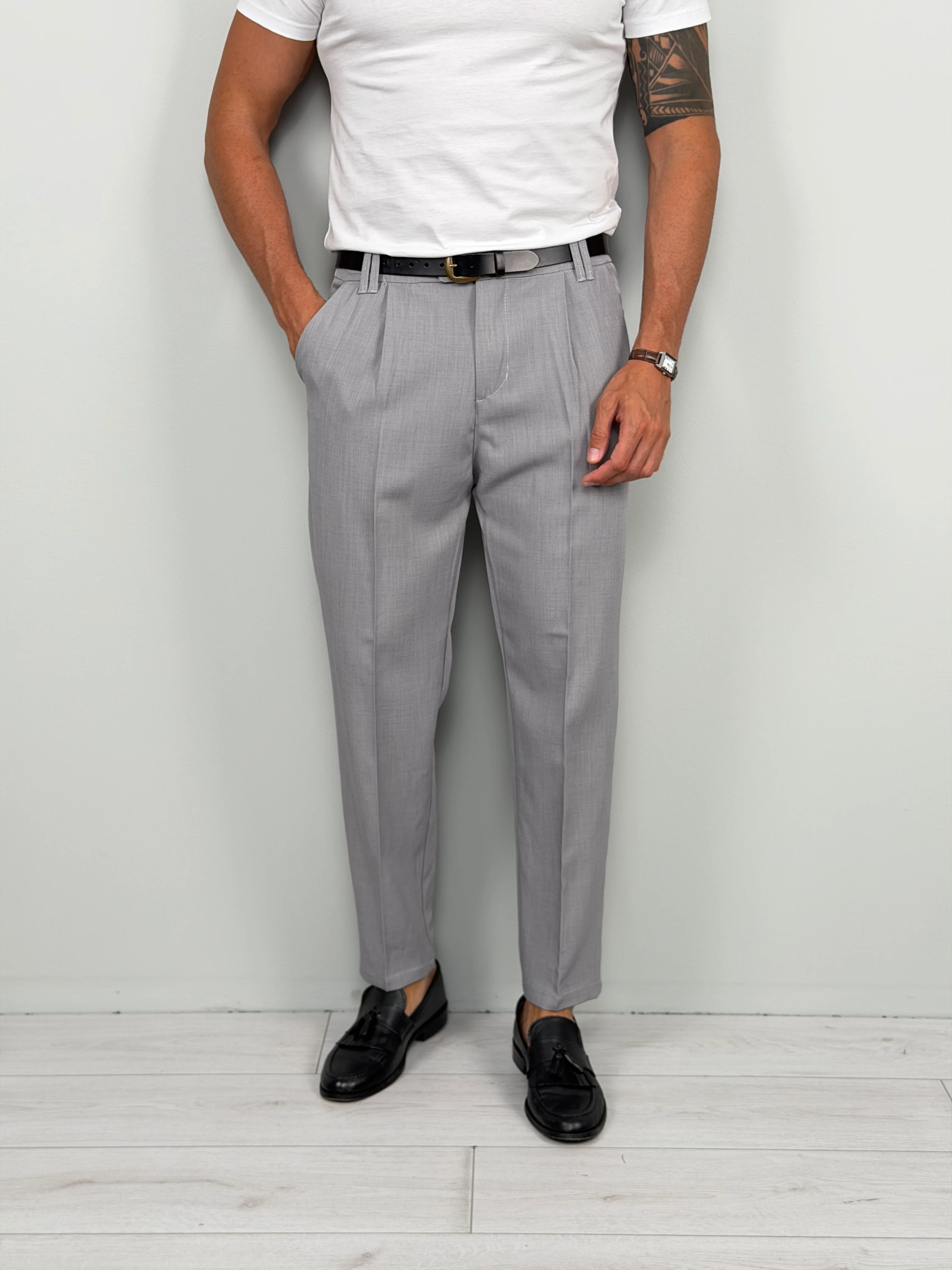 PANTALONE NORI MOD CAPRI - TASCA POSTERIORE - Image 6