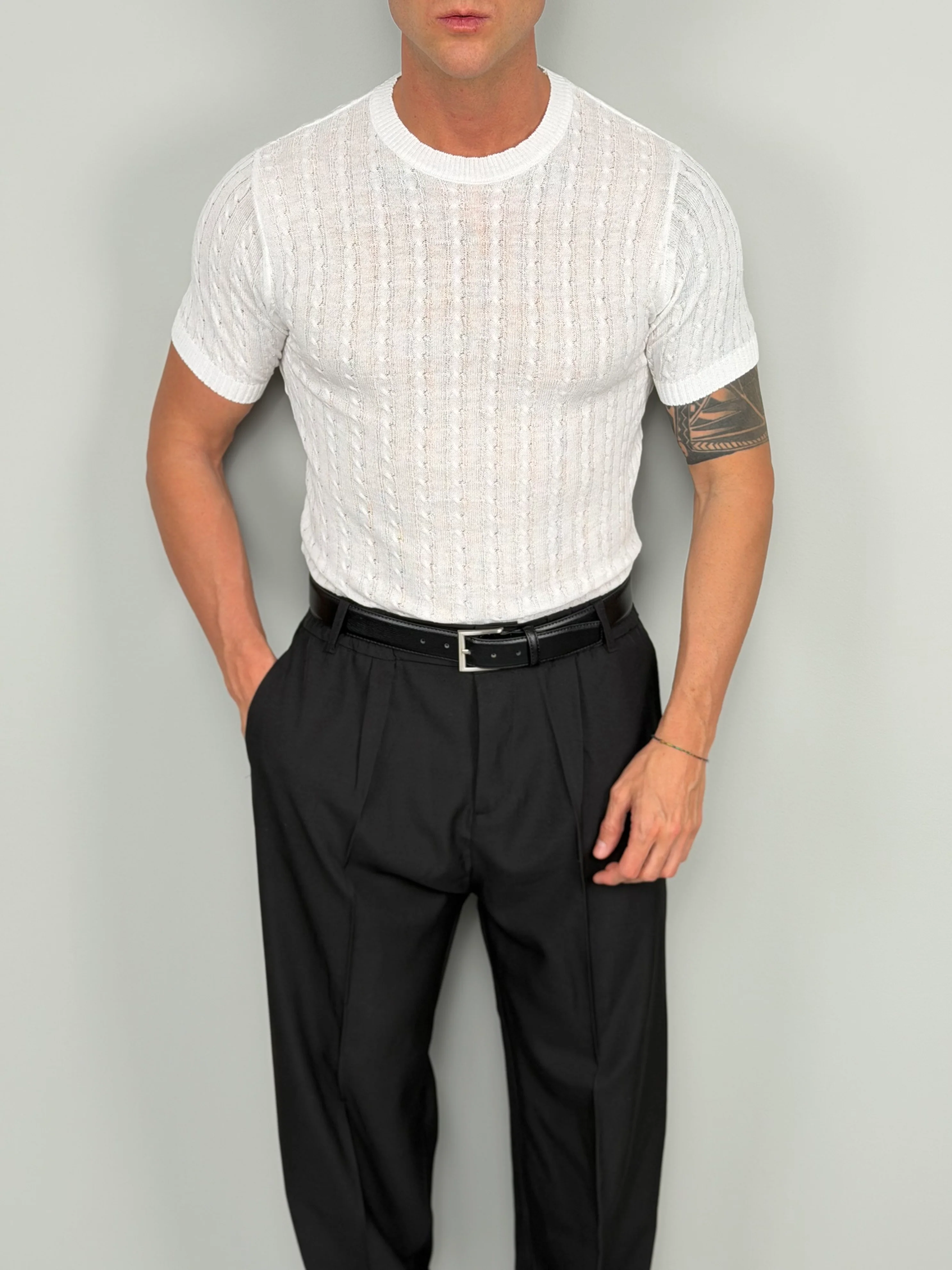 T-SHIRT PLAIN FILO COTONE - Image 2